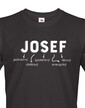 Pánské tričko k meninám Josef