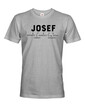 Pánské tričko k meninám Josef