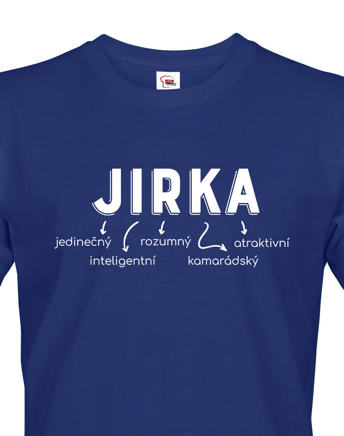 Pánské tričko k meninám Jirka