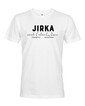 Pánské tričko k meninám Jirka