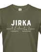 Pánské tričko k meninám Jirka