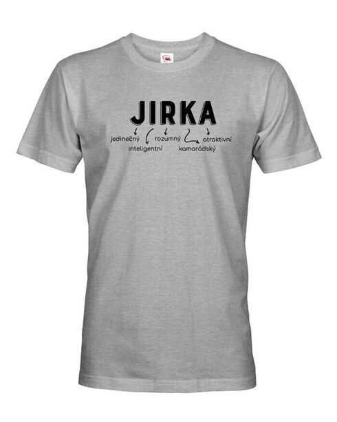 Pánské tričko k meninám Jirka