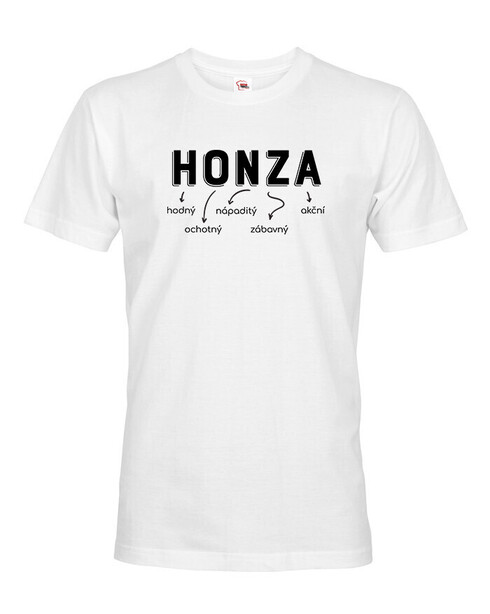 Pánské tričko k meninám Honza