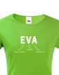Dámske tričko k meninám Eva