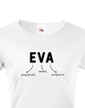 Dámske tričko k meninám Eva