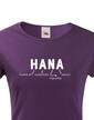 Dámske tričko k meninám Hana