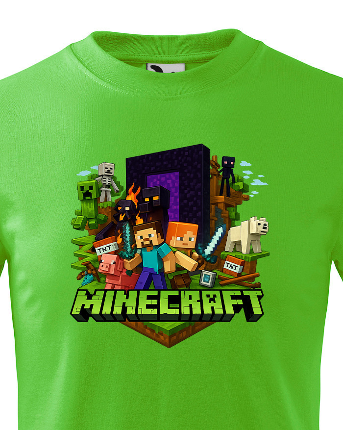 Detské tričko - Minecraft 3
