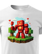 Detské tričko - Minecraft Robot