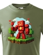 Detské tričko - Minecraft Robot