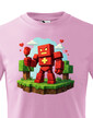 Detské tričko - Minecraft Robot