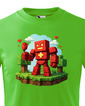 Detské tričko - Minecraft Robot