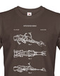 Pánske tričko Speeder Bike