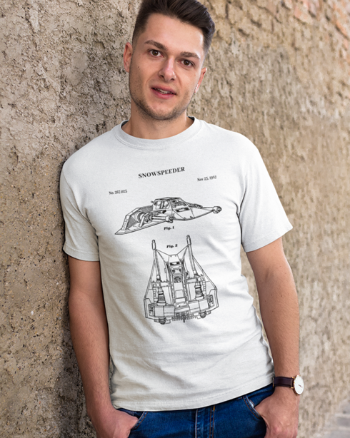 Pánske tričko Snowspeeder