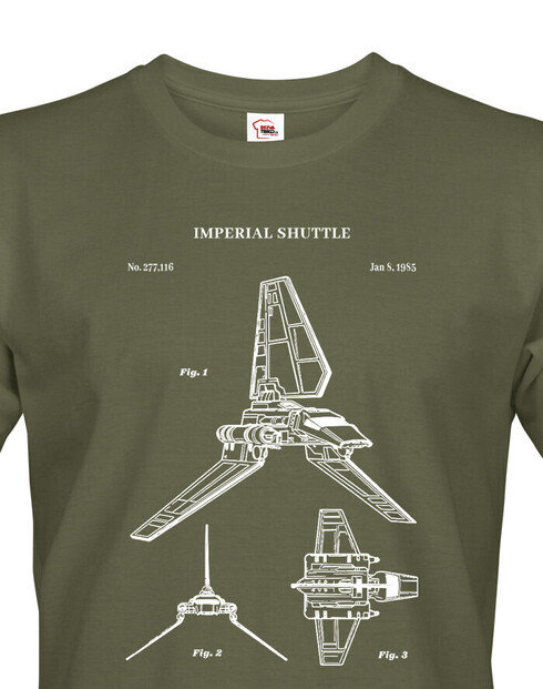 Pánske tričko Imperial Shuttle