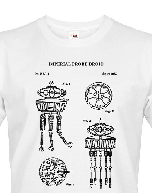 Pánske tričko Imperial Probe Droid