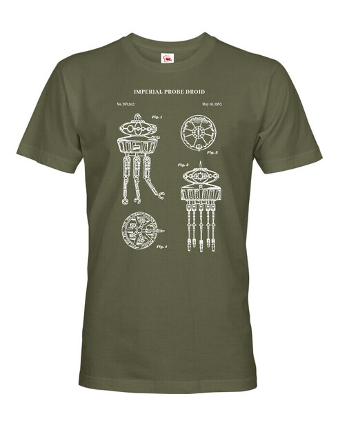 Pánske tričko Imperial Probe Droid