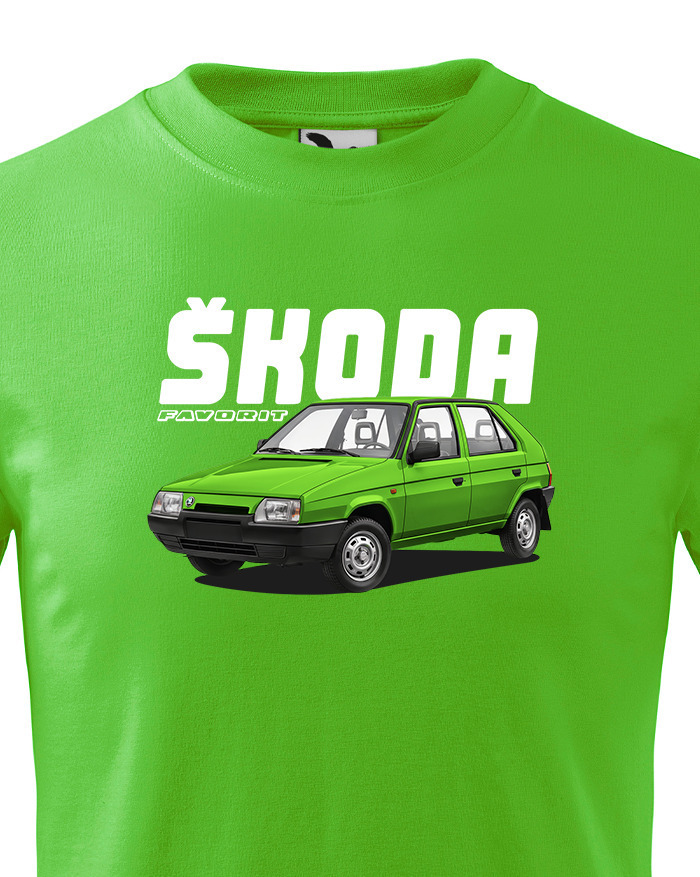 Detské tričko Škoda Favorit