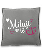 Polštářek pro zamilované Miluji tě