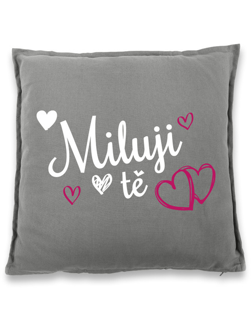 Polštářek pro zamilované Miluji tě
