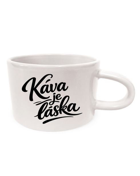 Hrnek makronka - Káva je láska 3
