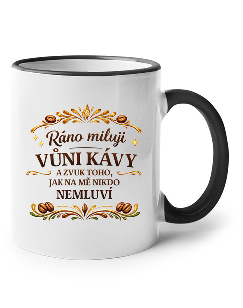 Keramický hrnček - Milujem vôňu kávy