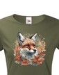 Dámské tričko Líška jeseň