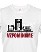 Pánske tričko s retro motívom Spomíname
