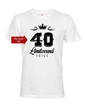 Pánske tričko k 40. narodeninám Limitovaná edícia