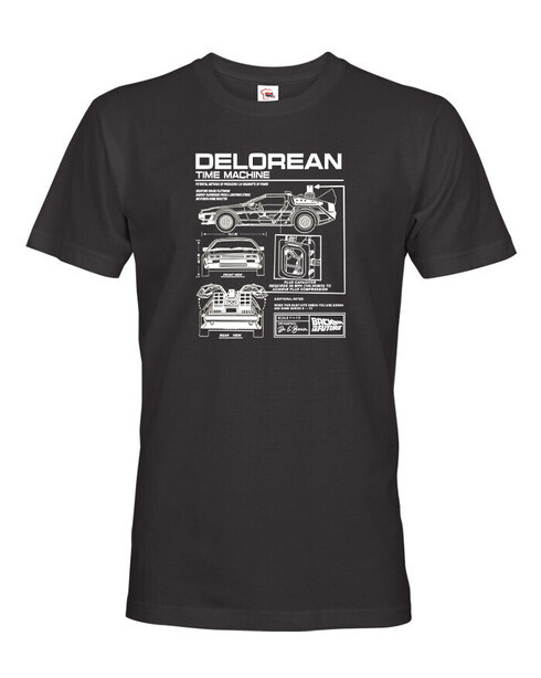 Pánské tričko DeLorean