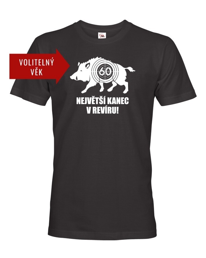 Pánské tričko k narodeninám Kanec