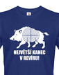 Pánske tričko nielen pre poľlovníkov Najväčší kanec v revíre