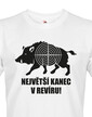 Pánske tričko nielen pre poľlovníkov Najväčší kanec v revíre