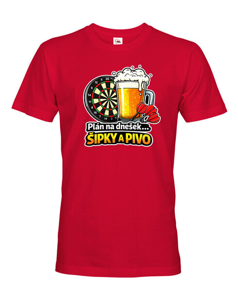 Pánske tričko Šípky a pivo