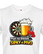 Pánske tričko Šípky a pivo