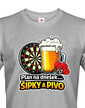 Pánske tričko Šípky a pivo
