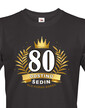 Pánské tričko k 80. narodeninám
