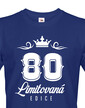 Pánske tričko k 80. narodeninám Limitovaná edícia