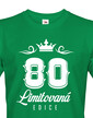 Pánske tričko k 80. narodeninám Limitovaná edícia