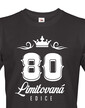 Pánske tričko k 80. narodeninám Limitovaná edícia