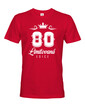 Pánske tričko k 80. narodeninám Limitovaná edícia