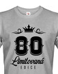 Pánske tričko k 80. narodeninám Limitovaná edícia