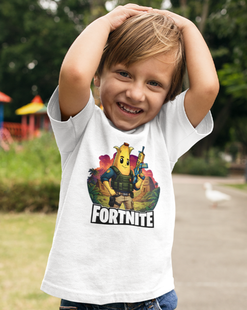 Detské tričko Peely fortnite