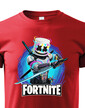 Detské tričko DJ Marshello Fortnite