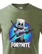 Detské tričko DJ Marshello Fortnite
