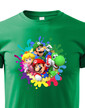 Detské tričko Super Mario postavičky