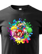 Detské tričko Super Mario postavičky