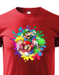 Detské tričko Super Mario postavičky