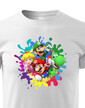 Detské tričko Super Mario postavičky
