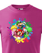 Detské tričko Super Mario postavičky