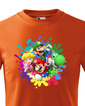 Detské tričko Super Mario postavičky